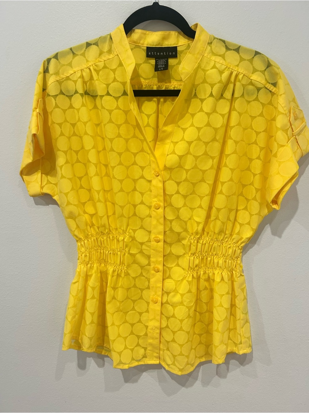 Attention Yellow Top